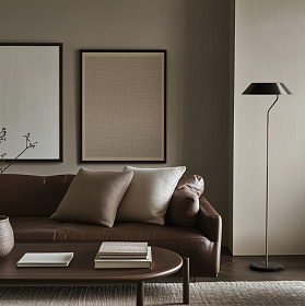 Торшер Aider матовый никель