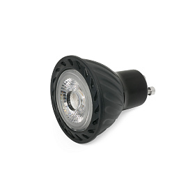 Лампочка черная GU10 LED 