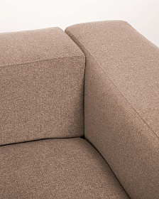 Диван 3-местный Blok розовый