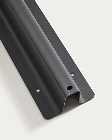 Бежевый консольный зонт Noli с графитовой алюминиевой конструкцией, 300 x 300 см