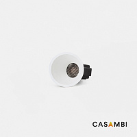 Tulipa Белый встраиваемый точечный светильник ASIM 7Вт 24° 3000K CRI90 Casambi