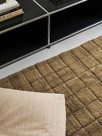 Шерстяной стираемый ковер Мозайка Ochre 170х240