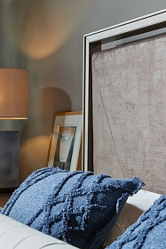 Кровать с мягким изголовьем CORAL CRQP11 