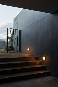 Бра для наружного освещения Roc IP65 24 Vdc 27K черное