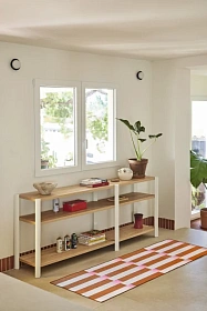 Доп. секция стеллажа Bona 80 cm 3S кремовый