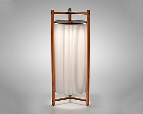 Торшер Kando P/111/R белая лента