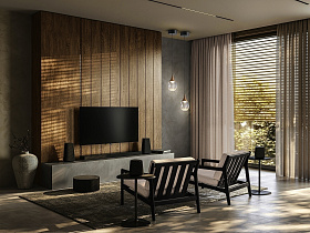 Corina Подвесной светильник 1L черно-медный