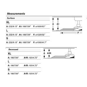 Потолочный вентилятор CRUISER XL Ш1600mm черный 3 PALAS черный