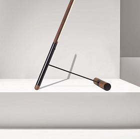 Торшер Linea D Walnut-Black