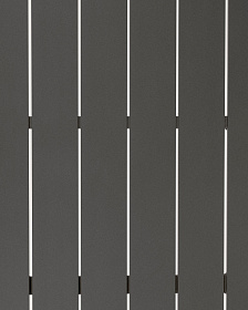 Раздвижной алюминиевый стол для улицы Zaltana с матовой черной отделкой 140 (200) x 90 см