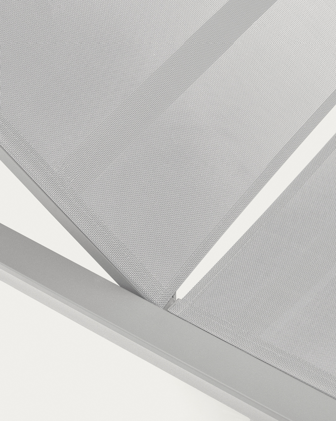 Canutells Алюминиевый шезлонг с белой отделкой