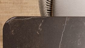 Обеденный стол RODONA CARBON MATTE 100х100