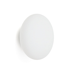 Bamila Бра из дымчатого стекла и никелированного металла Ø25 см