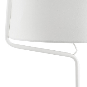 Белый торшер Berni