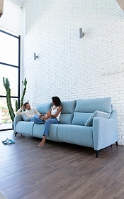 Диван с реклайнером Axel A1+3MR+A2