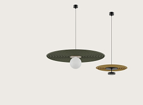 Подвесной светильник Tico C1095/L/LED латунный металл