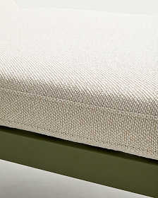 Шезлонг Kionia из зеленого алюминия