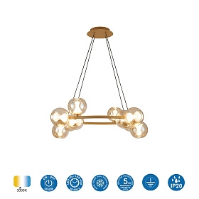 9555 Люстра подвесная ANDROMEDA