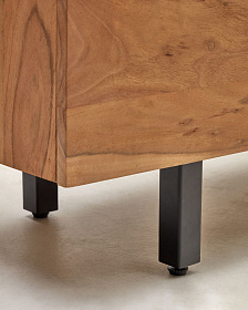 Сервант Uxue из массива акации с беленой отделкой 200 x 88