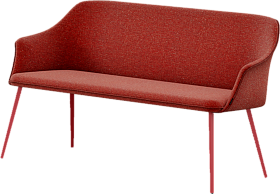 Скамейка со спинкой  Kedua Single fabric 140