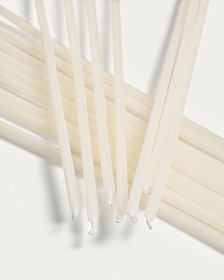 Набор Solvin из 20 бежевых свечей