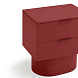 Прикроватная тумбочка Totem 2Dr красный