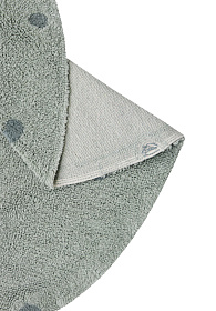 Ковер Горошек синий шалфей D140