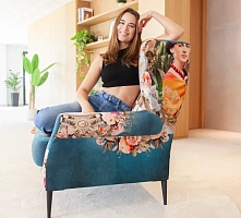 Кресло Oscar на металлических ножках