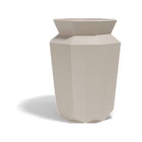 Кашпо Origami Hasu 86x86x120