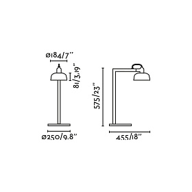 Настольный светильник TATAWIN с абажуром белый металл 1xE27