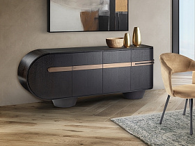 Luca Сервант темный дуб