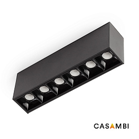 Светильник Neso Point 6 2700K 12° черный CASAMBI