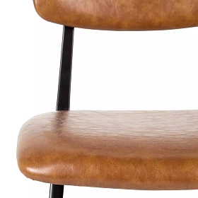 Sabina коричневый стул из экокожи