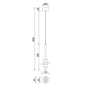 9427 Подвесной светильник BETTY