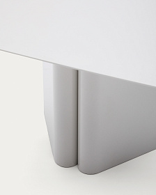 Столик Arvin из железа серого цвета 70 x 52 см