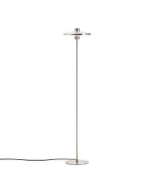 Торшер Nuvira из светло-серого металла