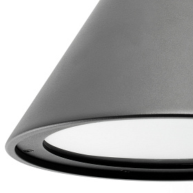 Уличный настенный светильник Pals темно-серый