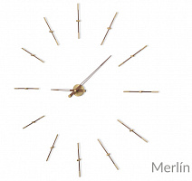 Часы Merlin G 12 латунь-орех 125 cm