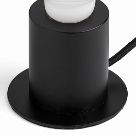 Настольная лампа Ten черная