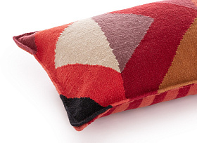 Подушка декоративная Vanguardias красная 60x36 см