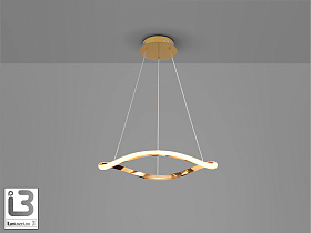 Люстра Naos золотая D60