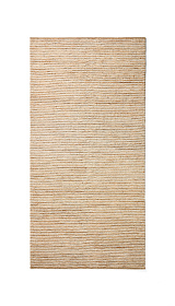 Ковер Derule бежевый из джута и шерсти 230 x 160 см