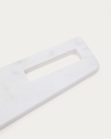 Cервировочная доска Nira из черно-белого мрамора