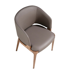 Стул 4108/ACH21093 из экокожи и основой из массива ясеня