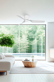 Потолочный вентилятор Pemba LED  белый