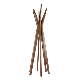 Вешалка для одежды 3238 / AC2208 из орехового дерева