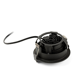 Встраиваемый регулируемый светильник Nais черный