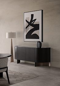 Картина UZIEL черно-белая