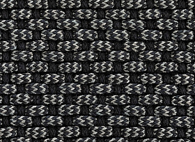 Ковер уличный Saline черный