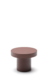 Aiguablava Журнальный столик терракотовый цементный Ø90 см